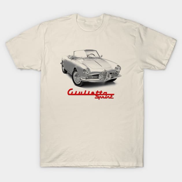 giulietta sprint T-Shirt by retroracing